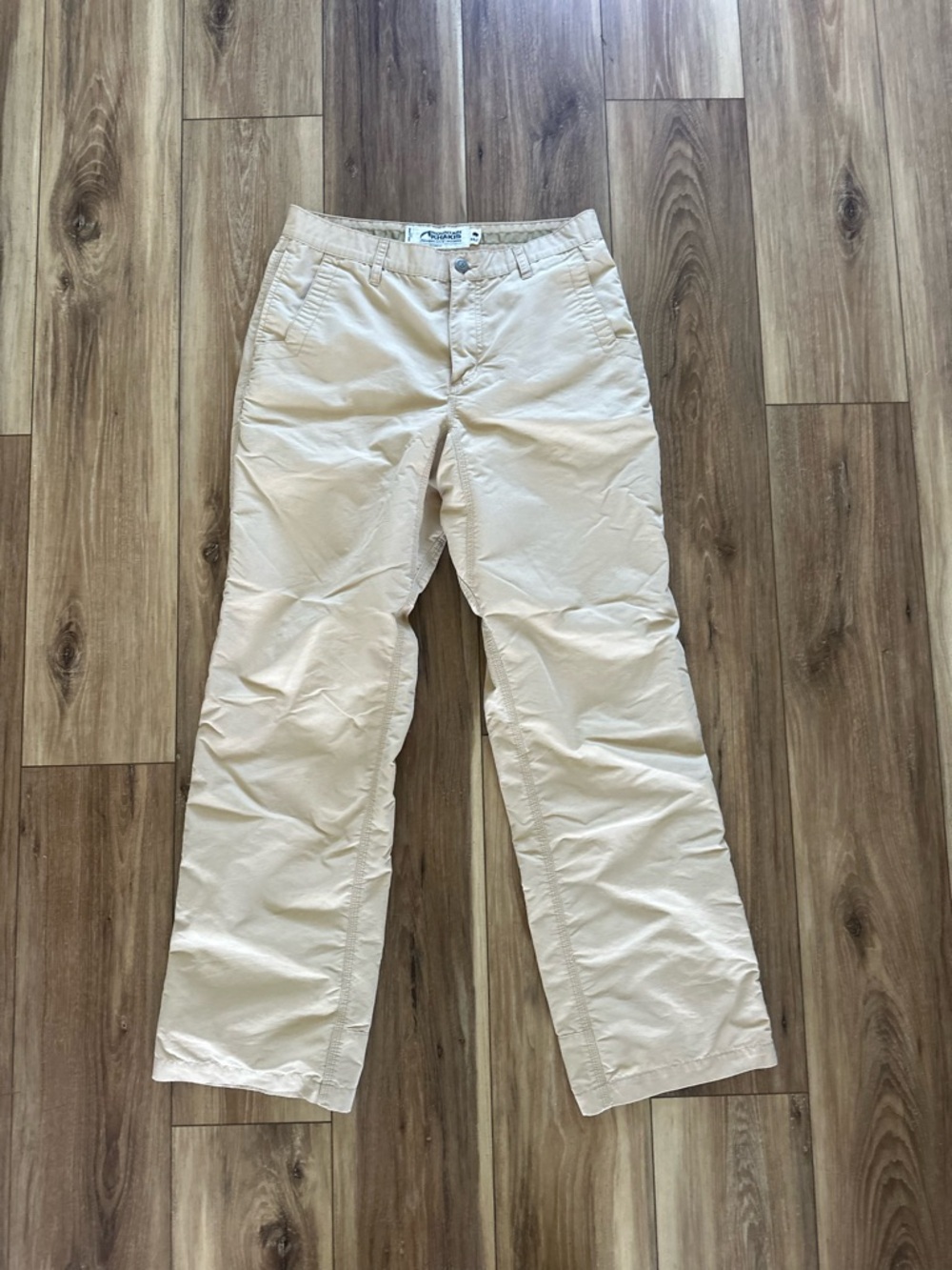 Mountain Khakis Men's Light Beige pants size 32x32 relaxed fit